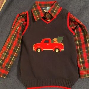 3 piece boys 4T holiday ensemble